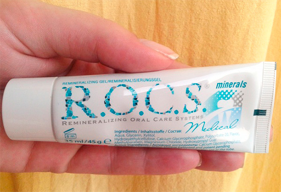 ในการคืนสภาพฟันผุที่เคลือบฟันที่บ้านเจลที่ได้รับการปรับปรุงใหม่เช่น Rox Medical Minerals ค่อนข้างเหมาะสม