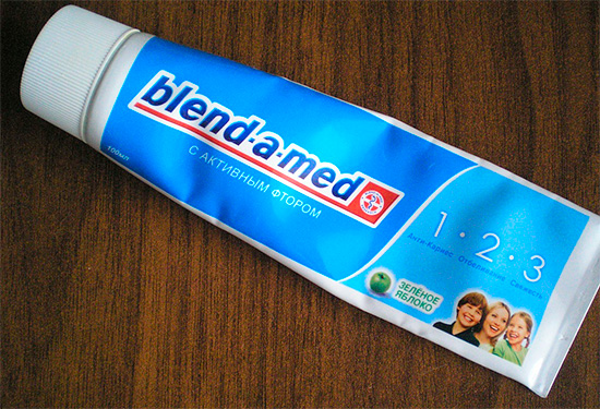 Dentifrice au fluorure actif Blend-a-med