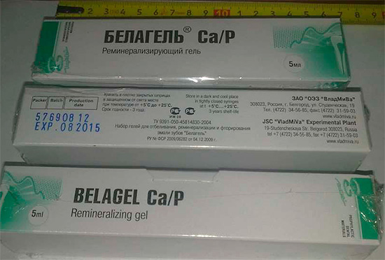 Remineralizační gel Belagel Ca, P