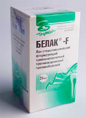 Dental varnish fluorinating Belak-F
