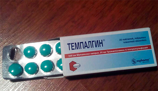 Před uvolněním bolesti zubů Tempalginom si přečtěte dostupné kontraindikace k jeho použití.