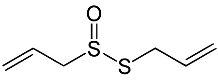 Allicina - formula chimica
