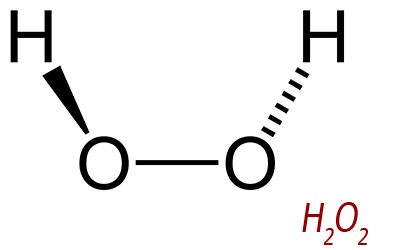 Peroxidul de hidrogen este principalul ingredient activ în tehnologia albirii chimice a dinților.
