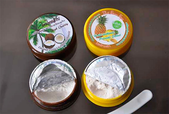 It should be borne in mind that the healing effect of many of the ingredients that make up Thai toothpastes has not been scientifically confirmed.