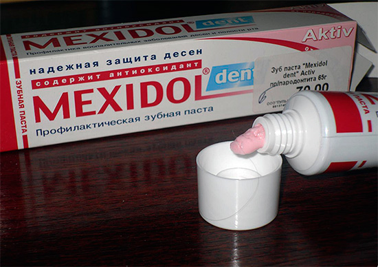 Meet the Mexidol Dent line of toothpastes ...