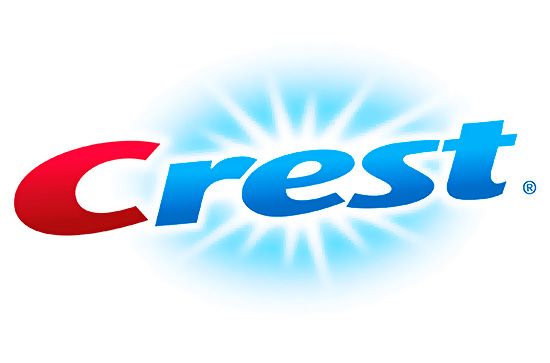 Het merk Crest is eigendom van het Amerikaanse bedrijf Procter & Gamble.