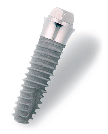 „Xive“ implantų paviršius yra mikroporinis, o tai palengvina kaulinio audinio augimą jame.