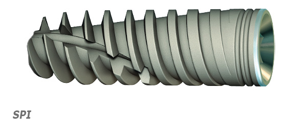 Implantat SPI (spiralformat)