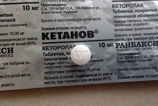 Ketan-Tabletten gelten als eine der stärksten gegen Zahnschmerzen.