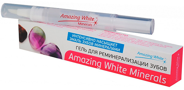 Hämmästyttävä valkoisten mineraalien hammashoito