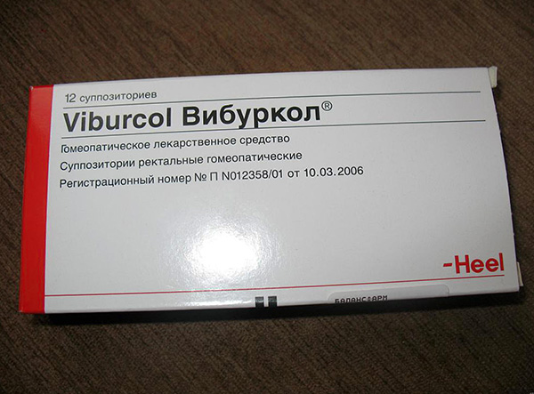 Homeopathische remedie Viburkol