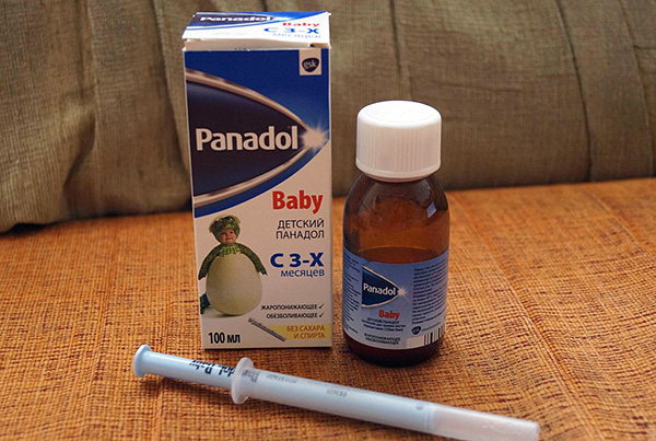 Antipyretic at analgesic Panadol Baby